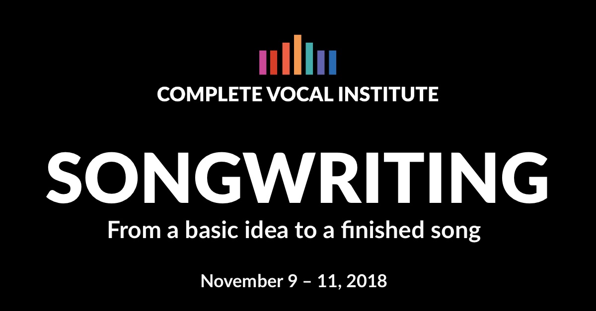 New course Songwriting Complete Vocal Institute