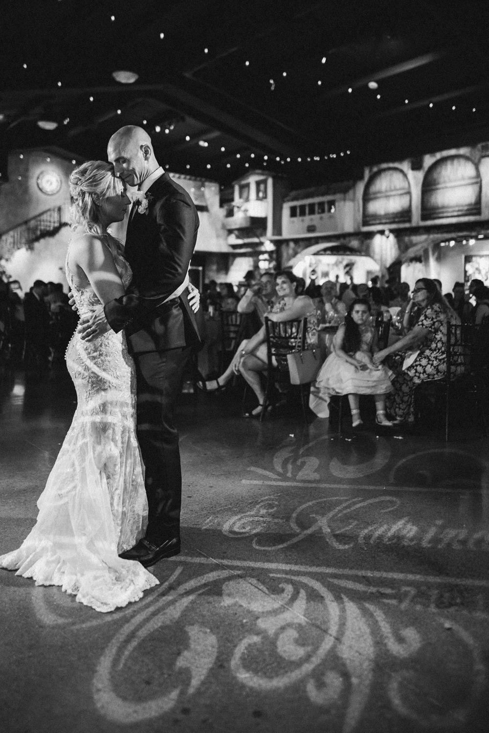 Monogram Lighting GOBO Light Complete Weddings + Events