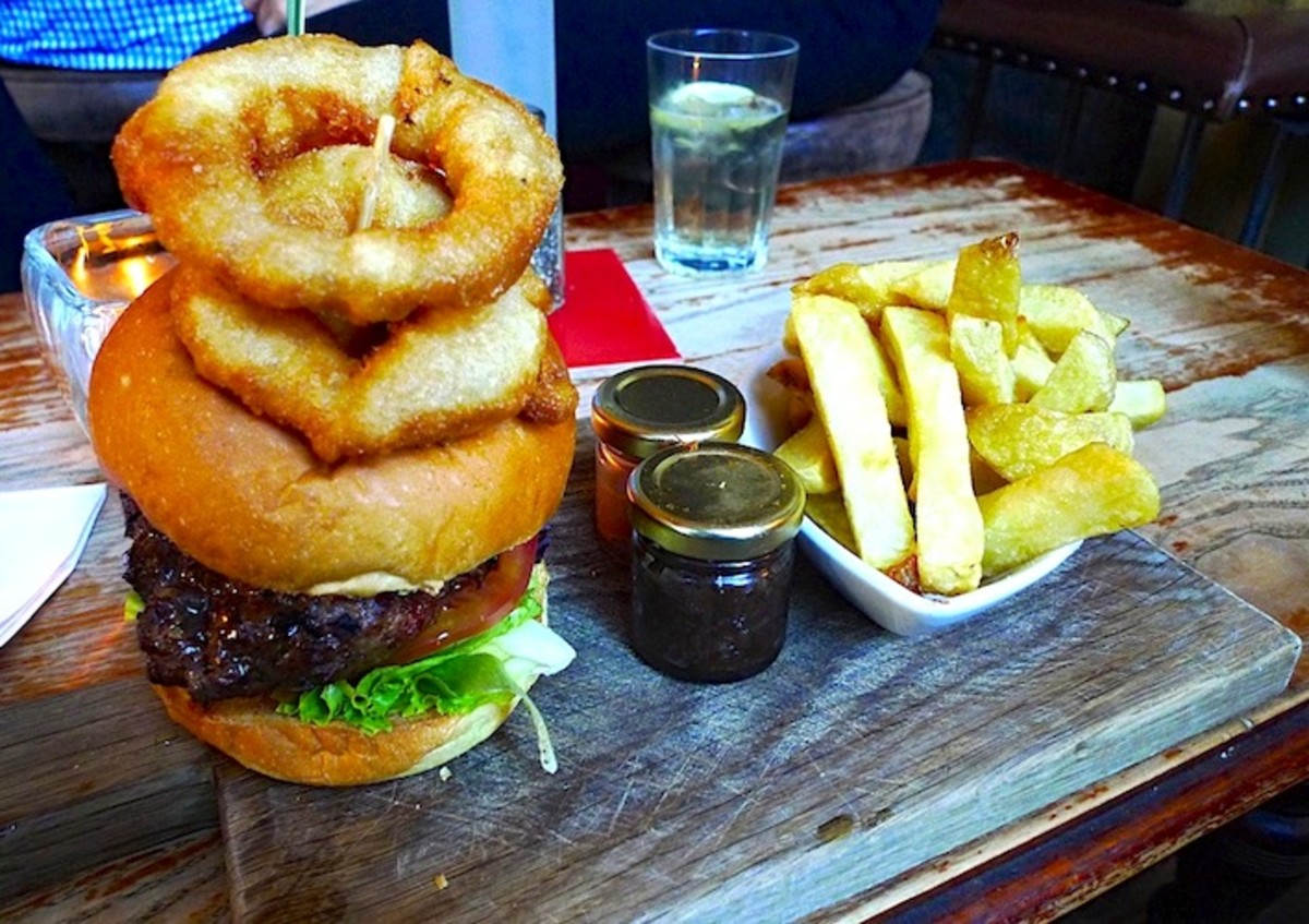 The Definition of a Pub Burger First We Feast