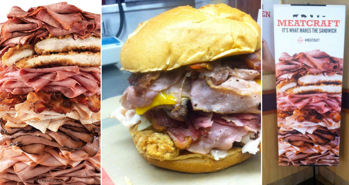 You Can Now Order a "Meat Mountain" at Arby's for 10 First We Feast