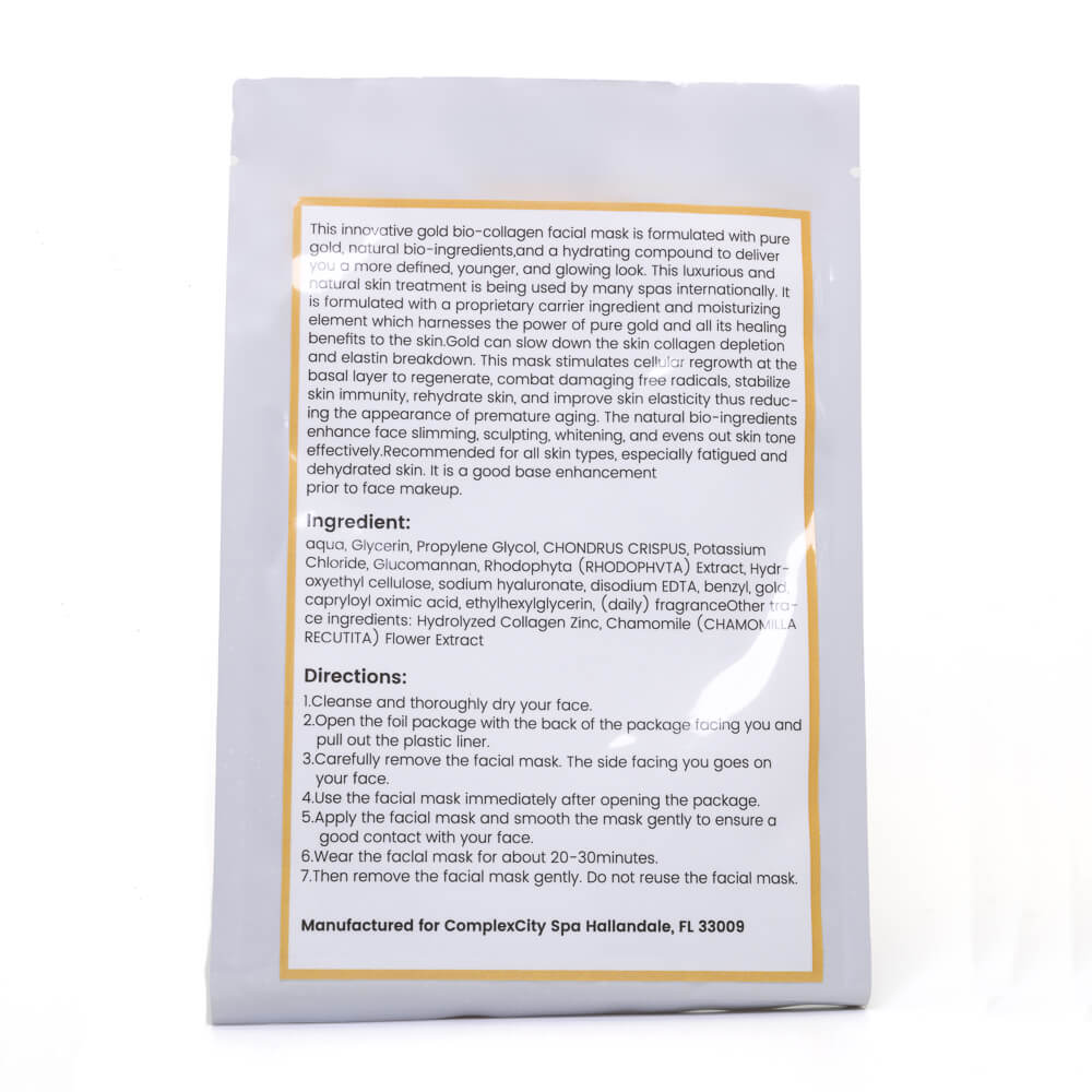 24K Gold Collagen Mask