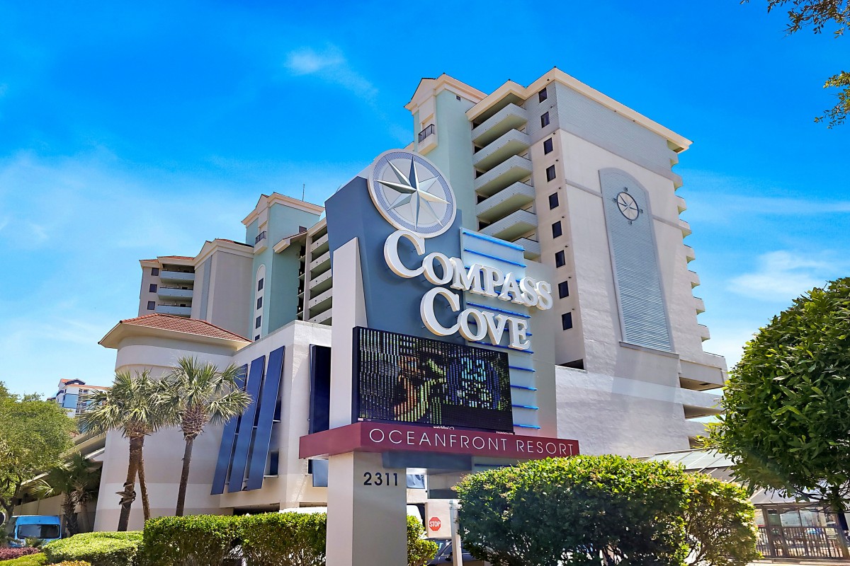 COMPASS COVE MARINER TOWER Myrtle Beach Ocean Front Elliott Beach