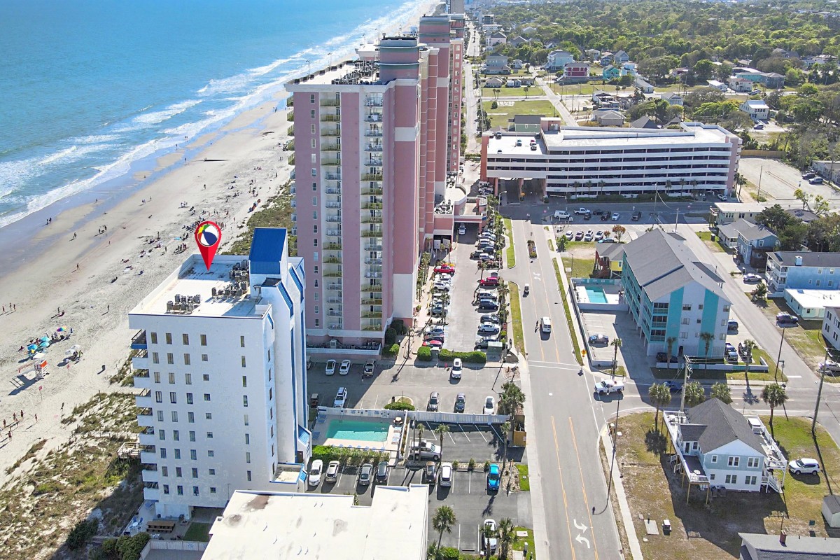 Crescent Towers is an Oceanfront Condo Complex in North Myrtle Beach