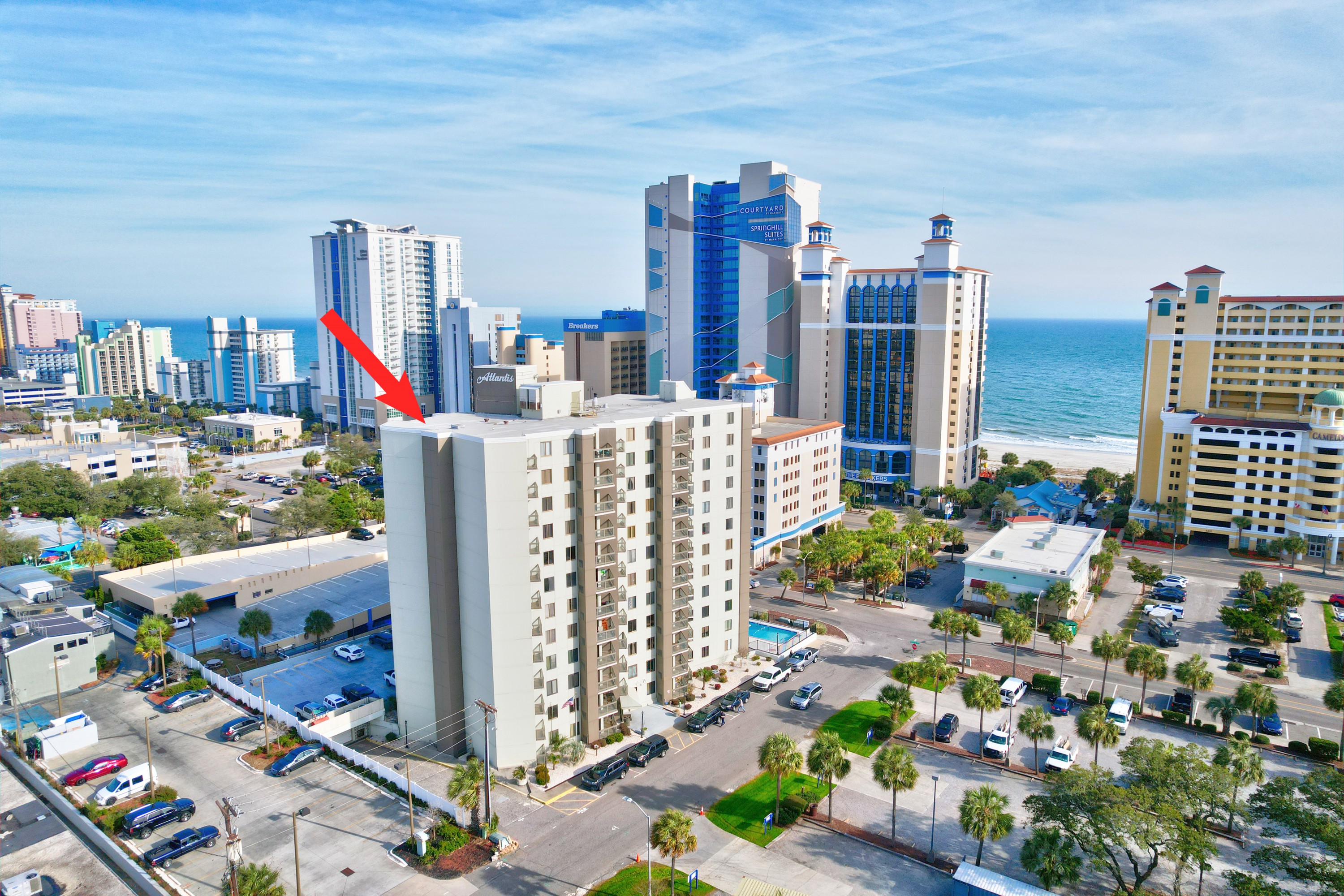 Atlantis Oceanfront Condo Complex in Myrtle Beach Myrtle Beach Vacation Rentals