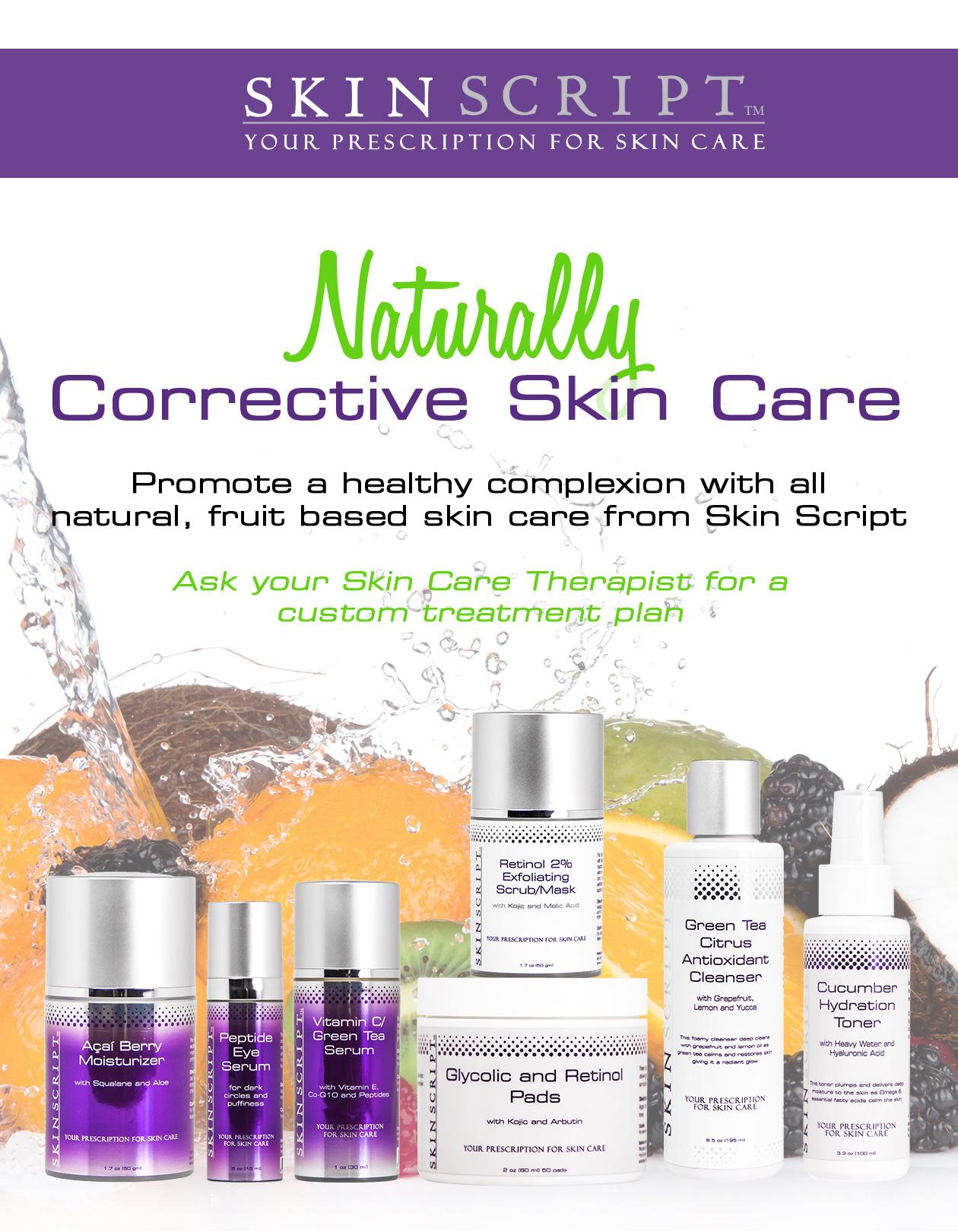 Skin Script Rx Glycolic and Retinol Pads 50 Count Complexion By Design