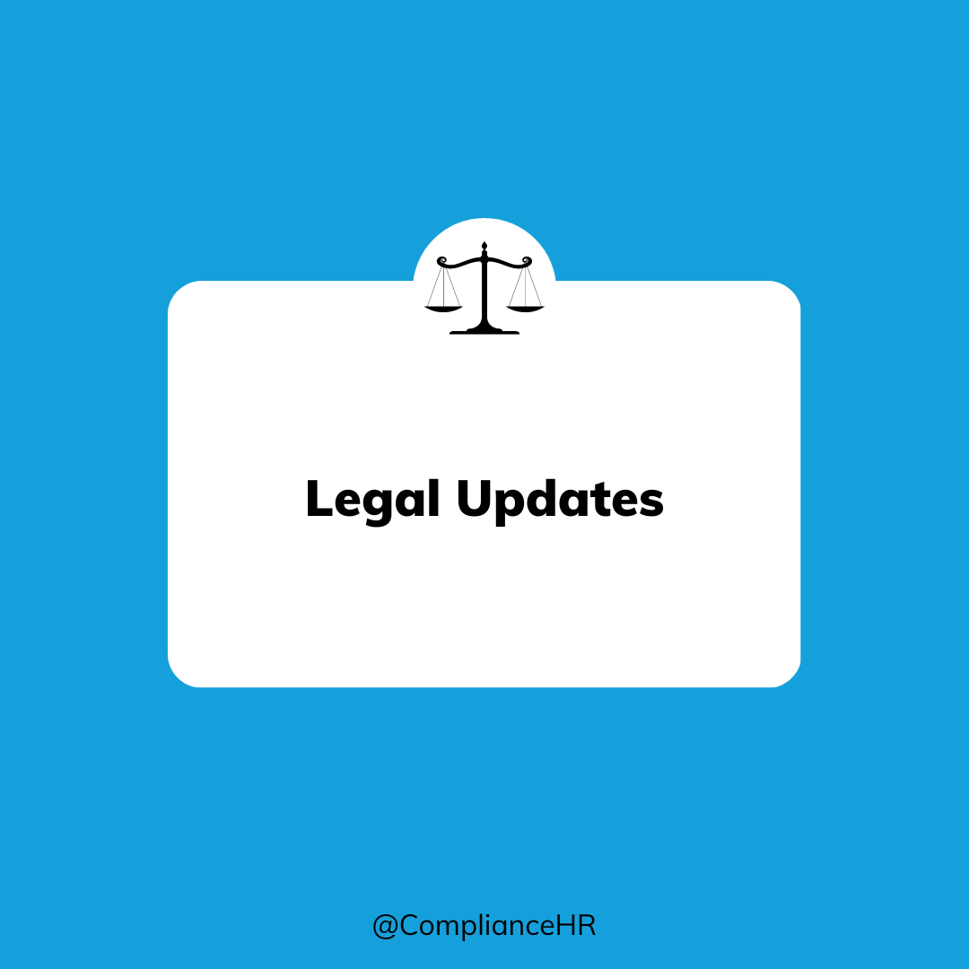 October 2023 Legal Updates ComplianceHR