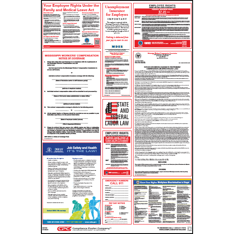Mississippi Labor Law Posters