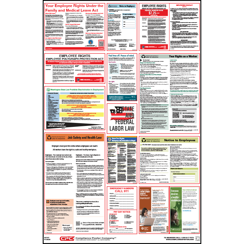 Washington State Labor Law Posters