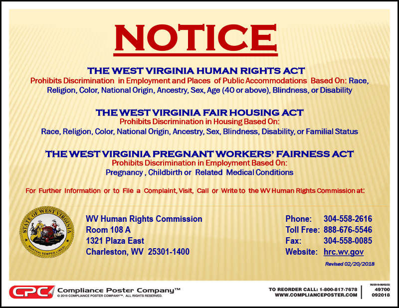 What rights do employees have in west virginia
