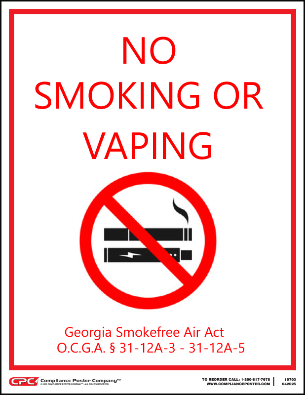 No Smoking Poster CPC