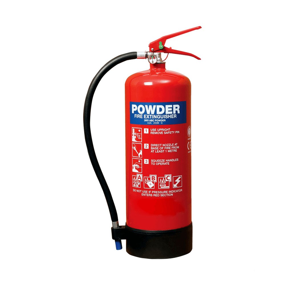 3 KG ABC Fire Extinguisher Compliant BD