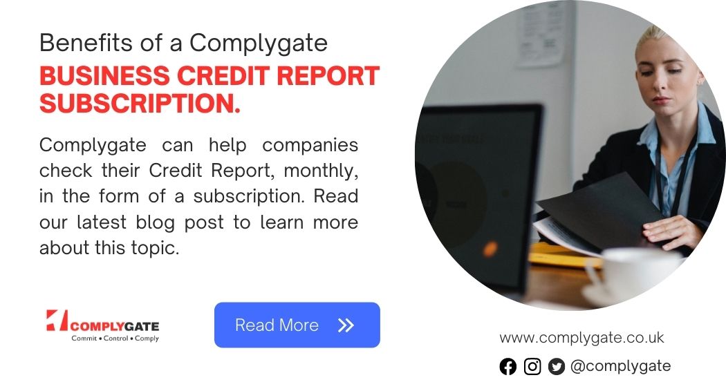 Business Credit Report Consumer Credit Report Complygate