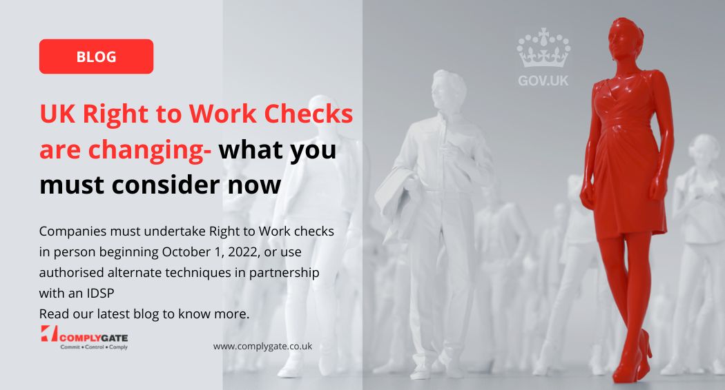 UK right to work check IDSP Complygate