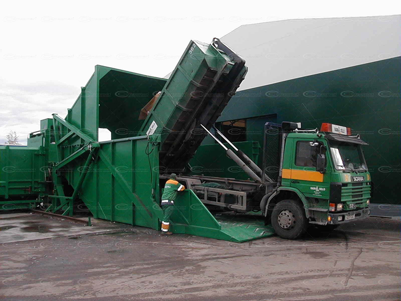 Big Hopper Waste Transfer Station Waste Disposal Machinery