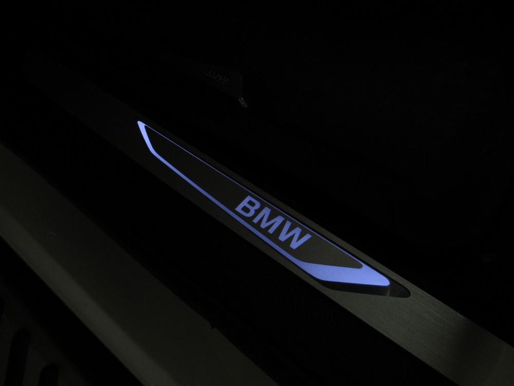 BMW LED illuminated door sill kit