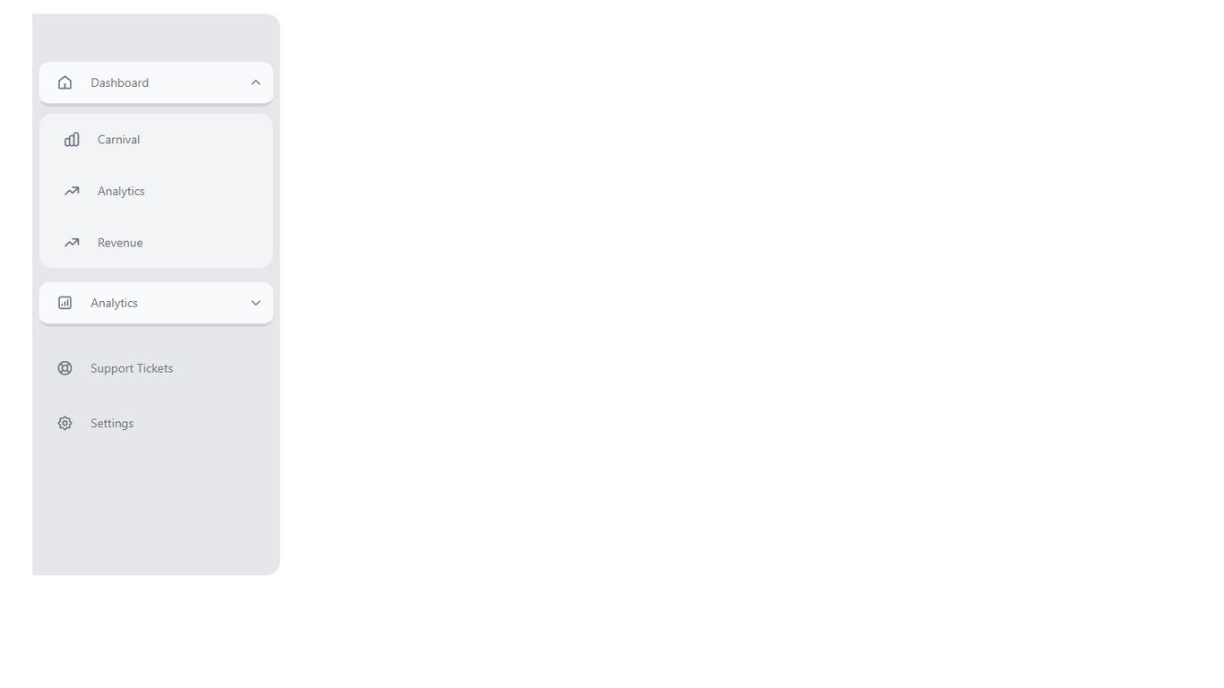 Sidebar Tailwindcss components ComponentLand