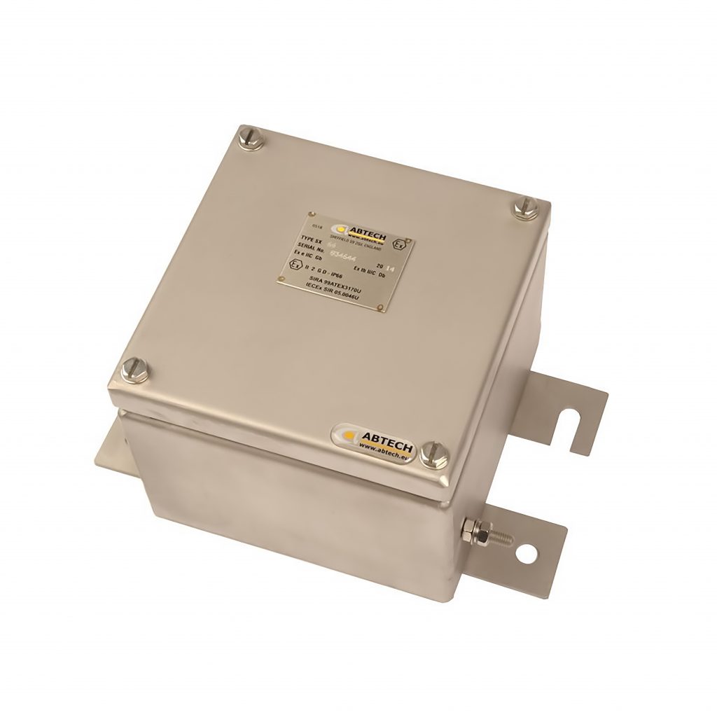 Abtech GRP Junction Box BPGC08 Ex ia 14 WDU 2,5sqmm Blue+ 2 WPE