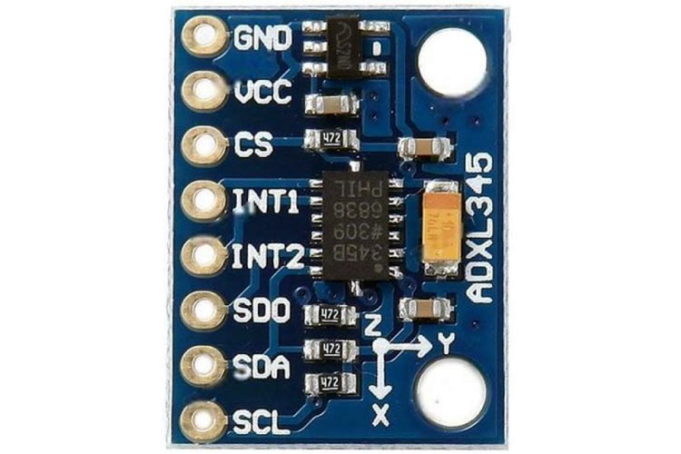 ADXL345 Accelerometer Module Pinout, Features, Specs & Datasheet