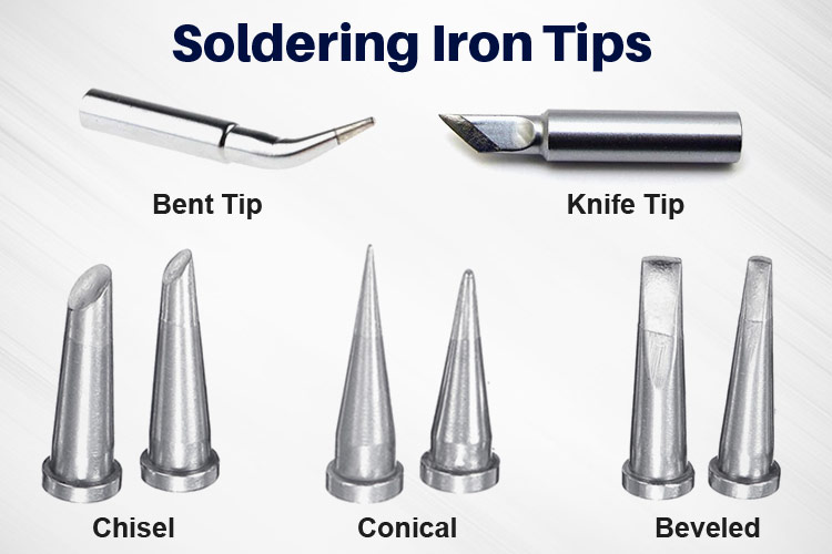 Types of Soldering Iron Tips and which one should you choose?