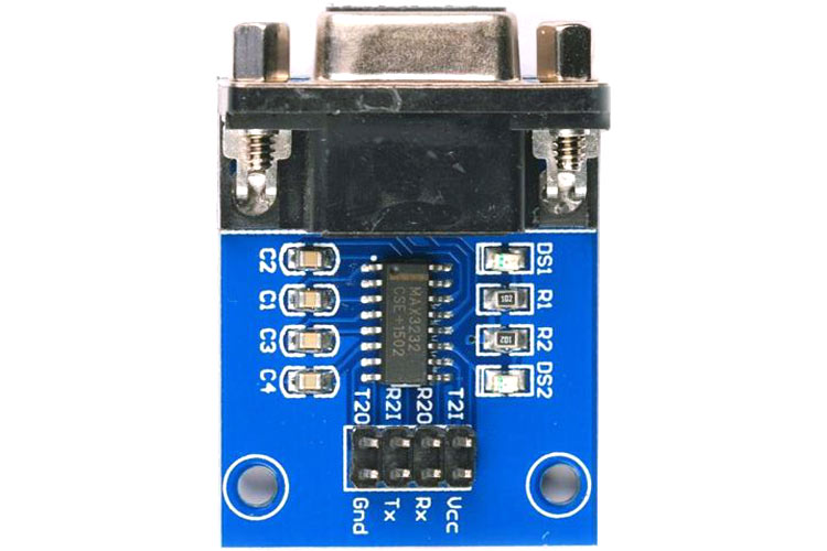 MAX3232 RS232 to TTL Serial Port Converter Module Pinout, Features