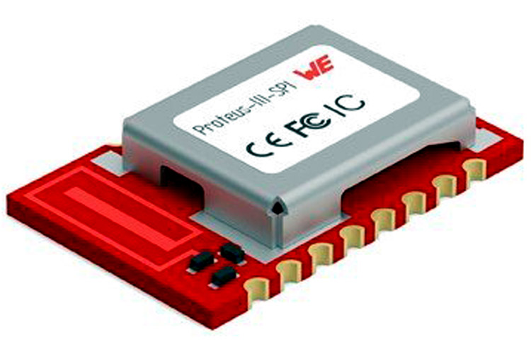 High Performance ProteusIIISPI Bluetooth Low Energy 5.1 Module for