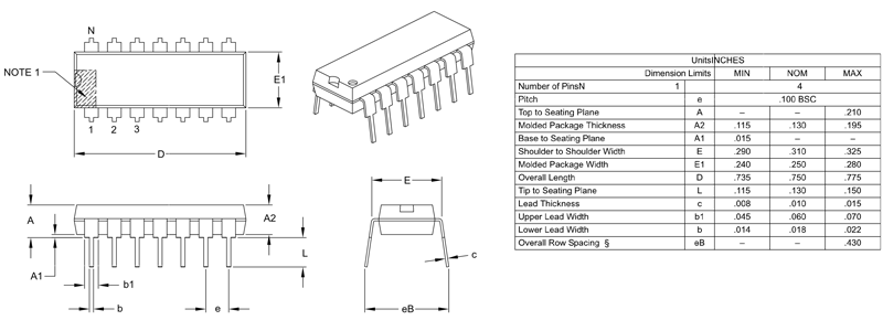 PIC16F676 Microcontroller Pinout, Features & Datasheet