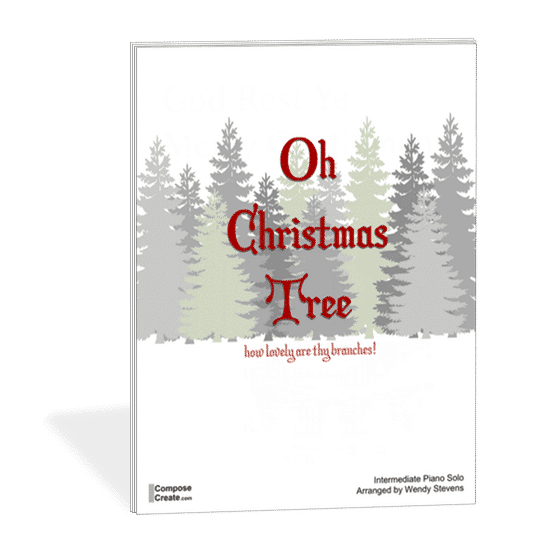 NEW! "Oh Christmas Tree" Piano Solo