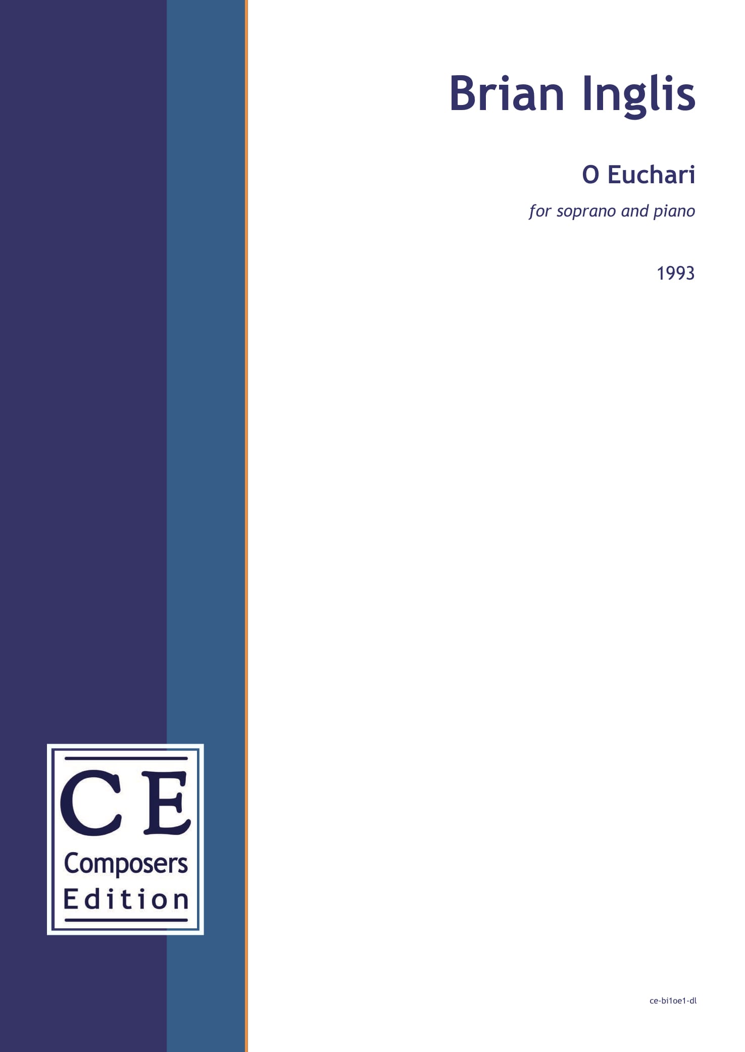 O Euchari Composers Edition