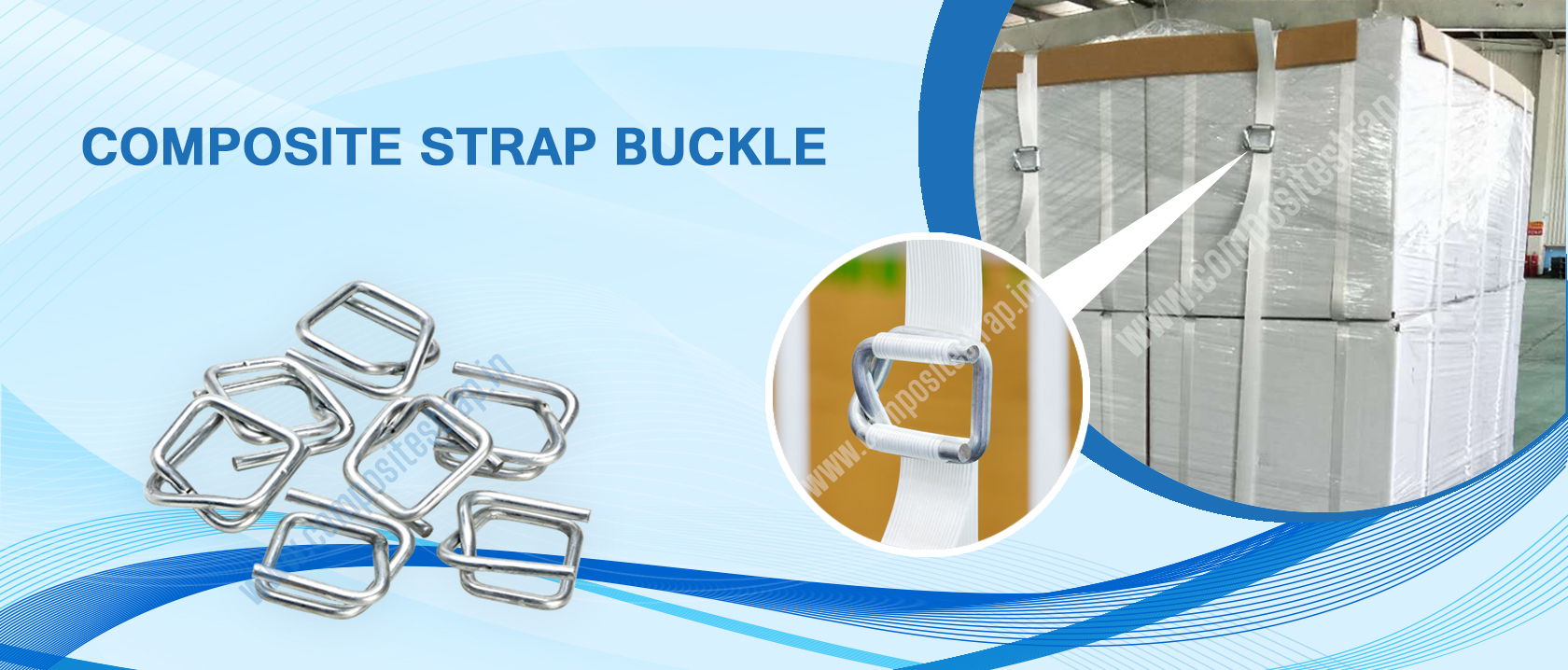 Polyester Composite Corded Strap Buckles Manufacturers India