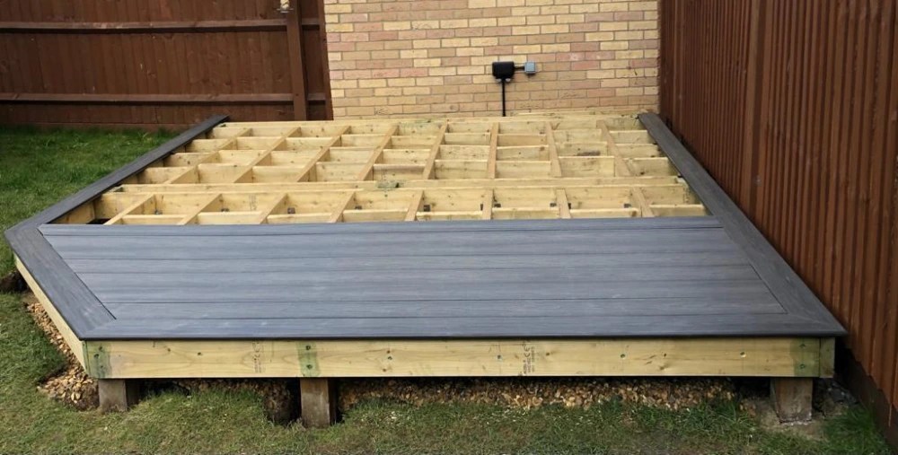 How to Lay Composite Decking on Grass CW