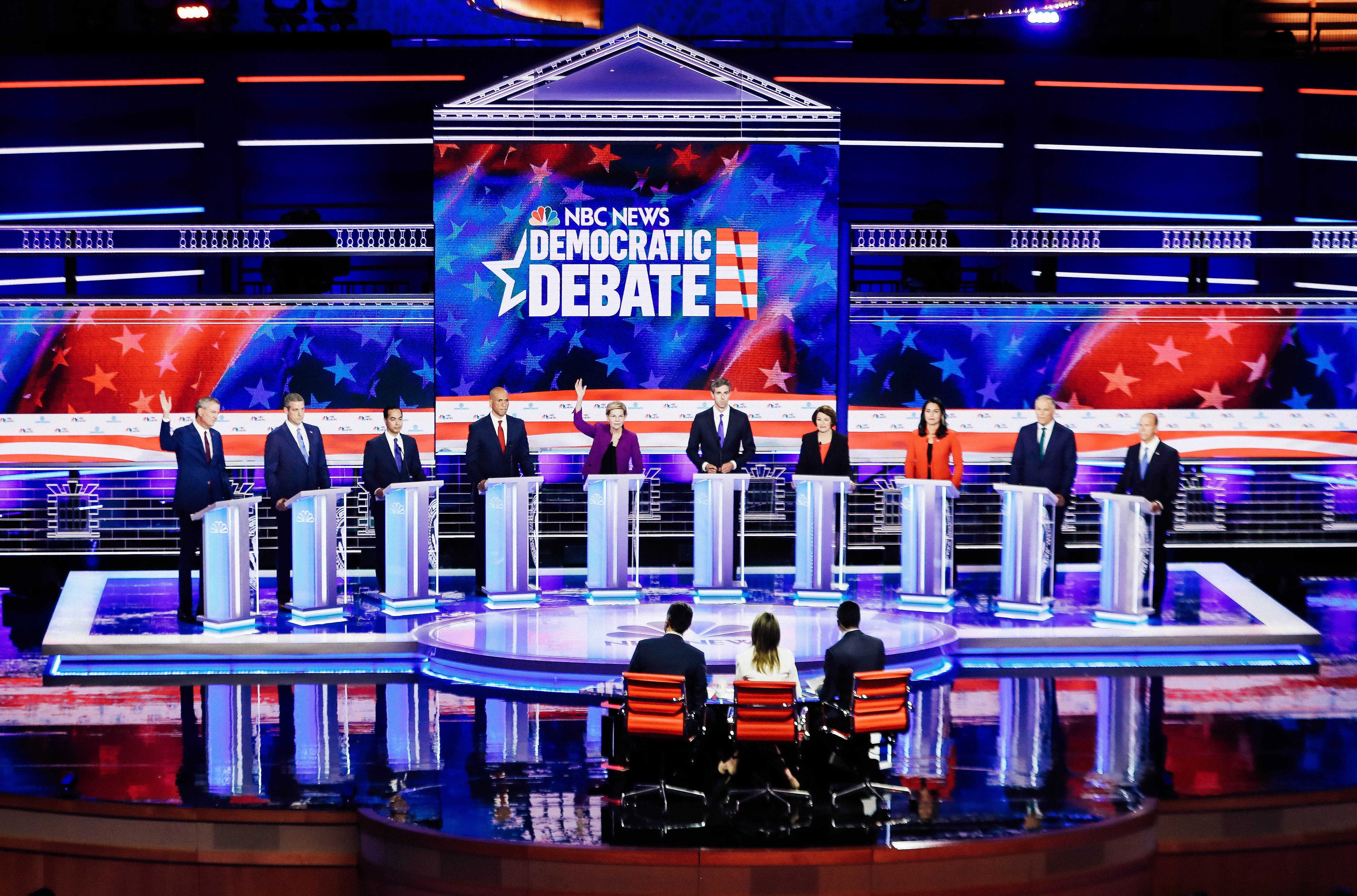 Democratic presidential debate Night 1 showed the candidates are moving