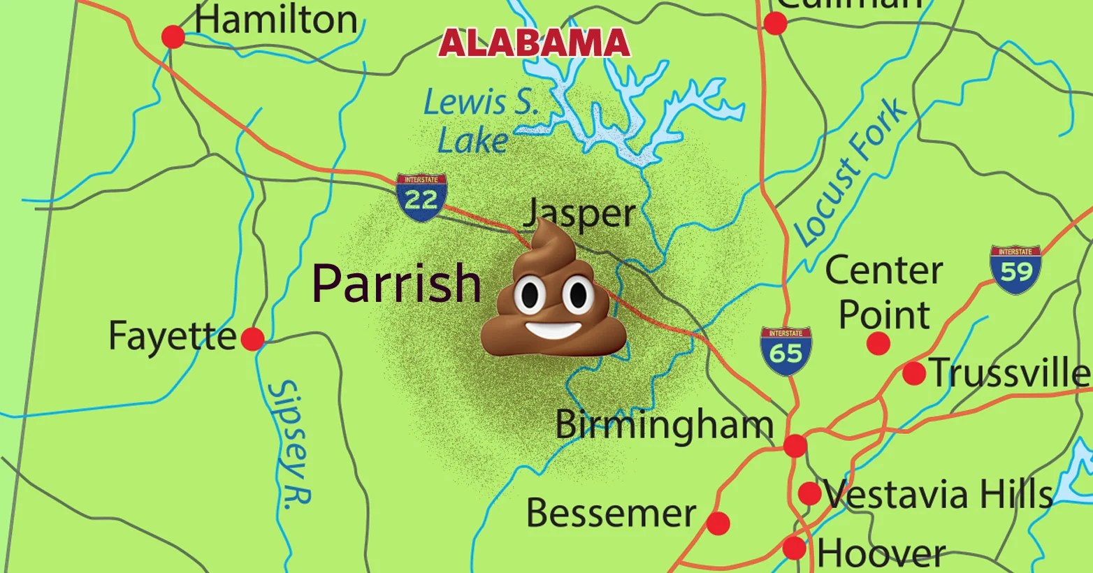 New York "poop train" is stuck in small Alabama town. There's no end in