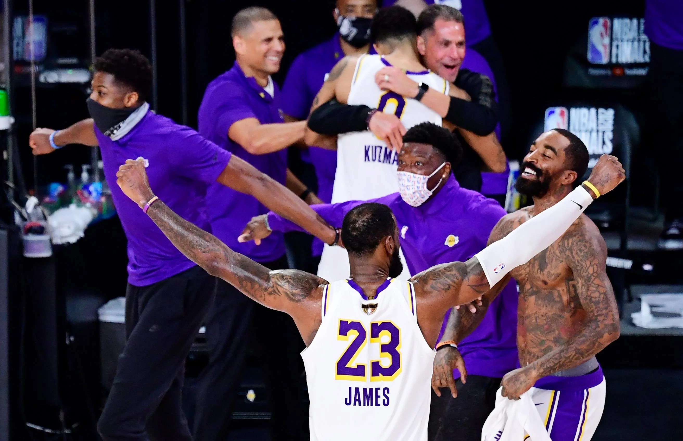 2020 NBA Finals LeBron James leaves the bubble a champion with the Lakers.