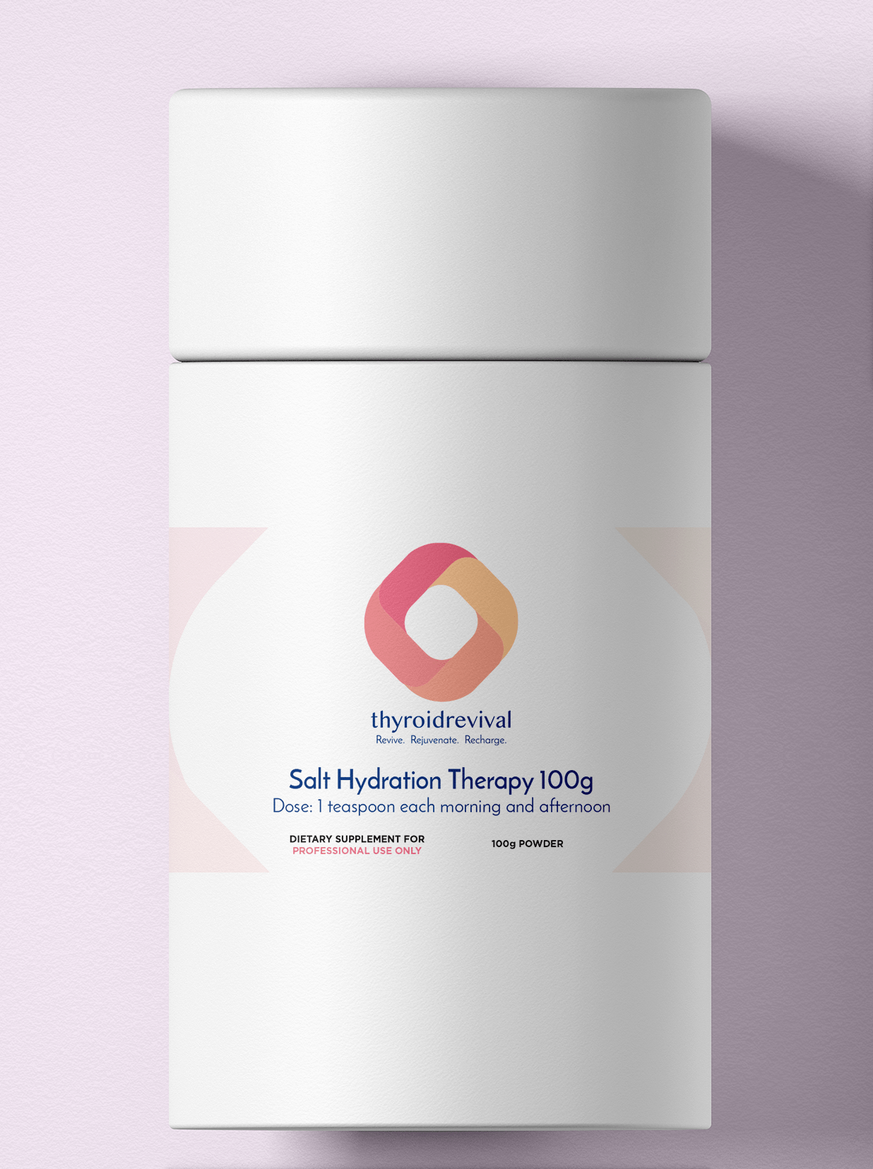 Thyroid Revival Salt Hydration Therapy Powder 100g Compounding Lab