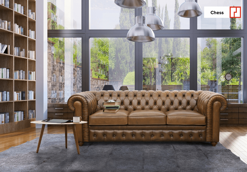 Sofás en piel, chaiselonge en piel, sofas 3+2 plazas, Paco Javier tapizados