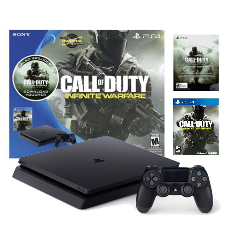 PS4 Slim 500Gb + Call of Duty Infinite Warfare Bundle Comprar Magazine
