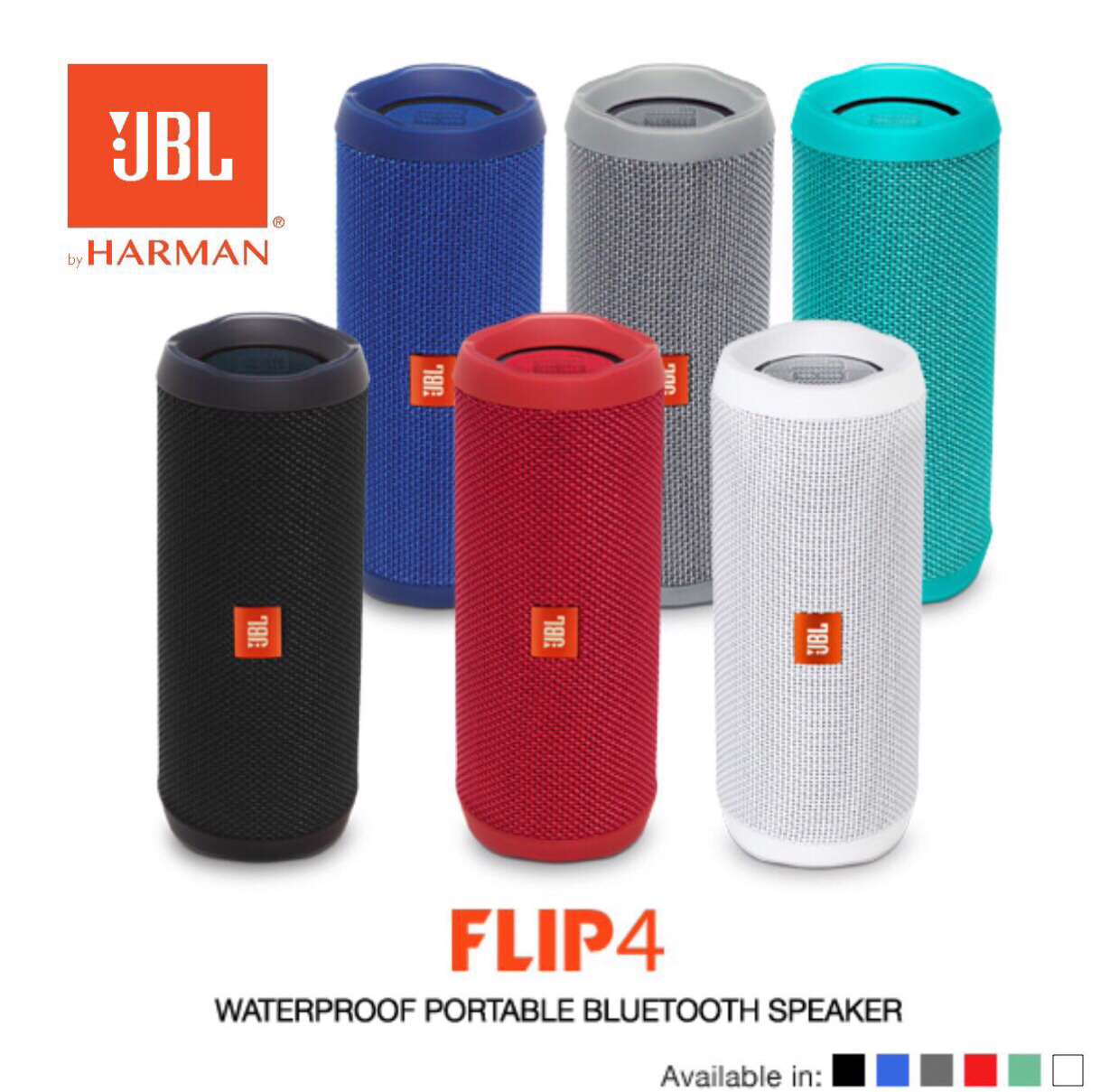 JBL FLIP 4 - Waterproof Portable Bluetooth Speaker - Comprar Magazine