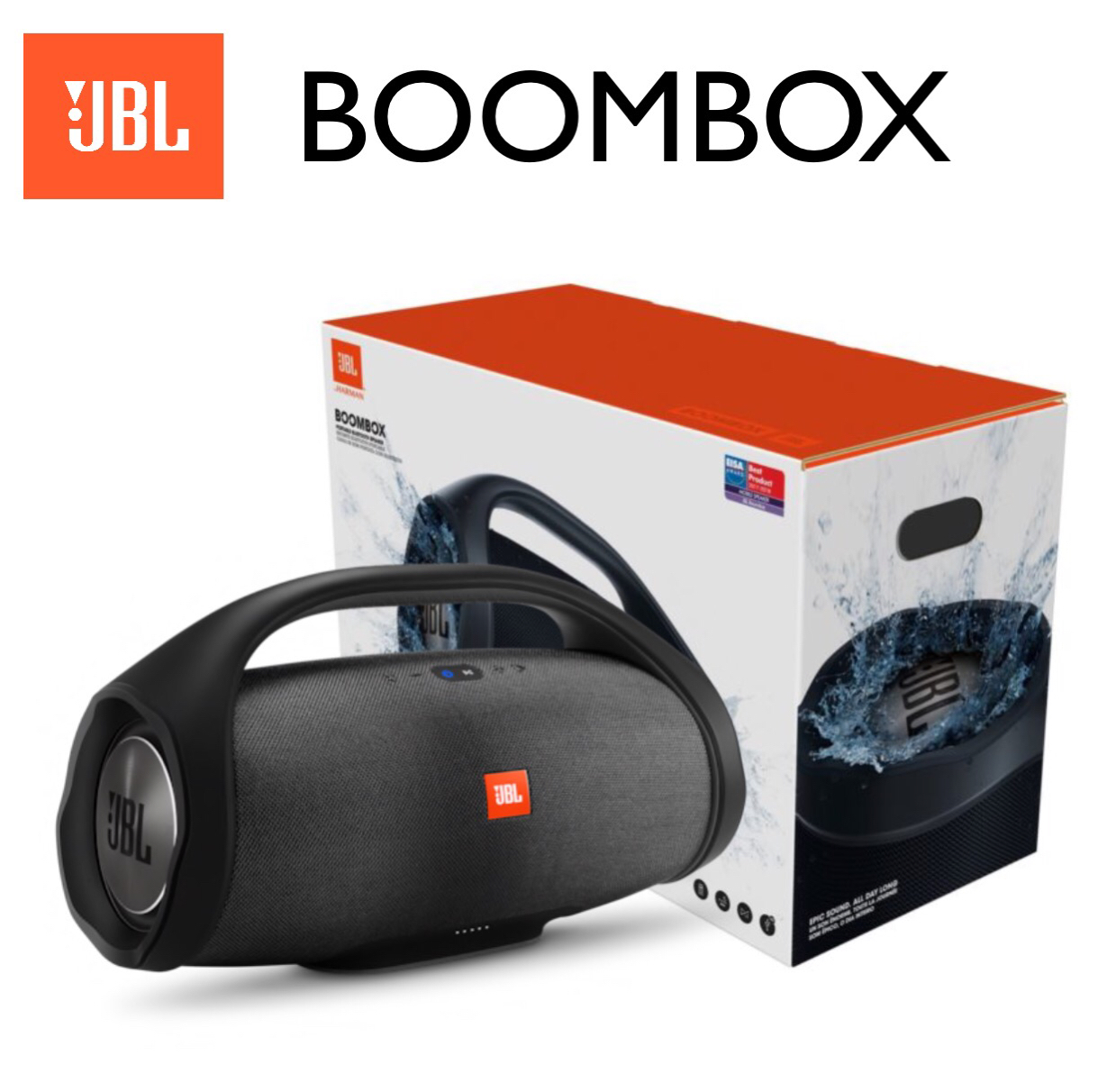 JBL Boombox Portable Waterproof Speaker Comprar Magazine