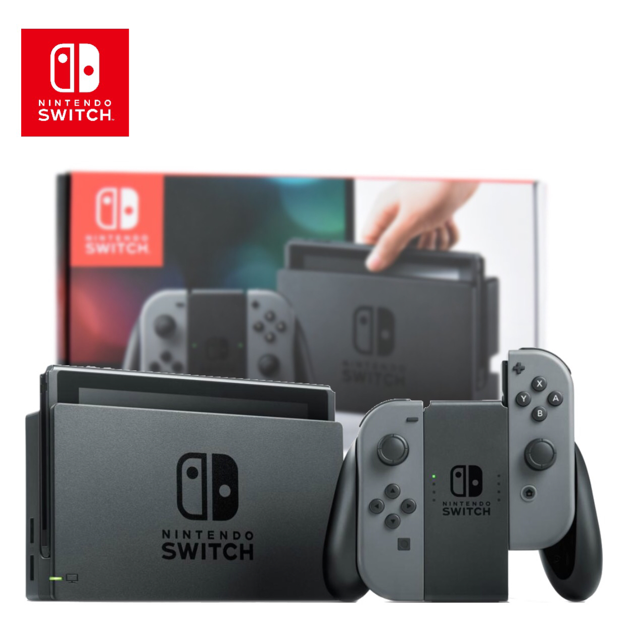 Nintendo Switch 32GB Console Gray JoyCon Comprar Magazine