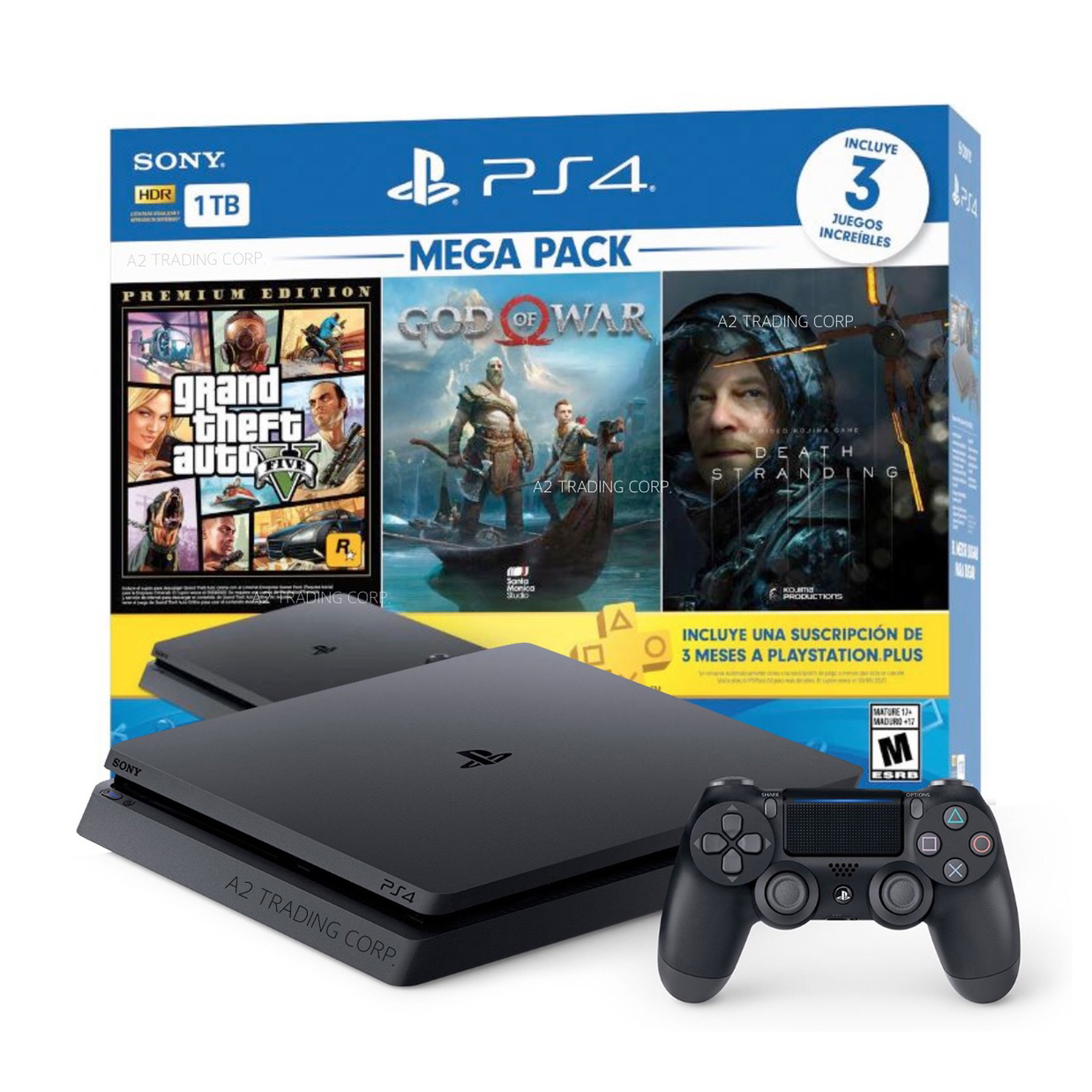 Sony PS4 Slim 1TB Mega Pack 13 Bundle Comprar Magazine