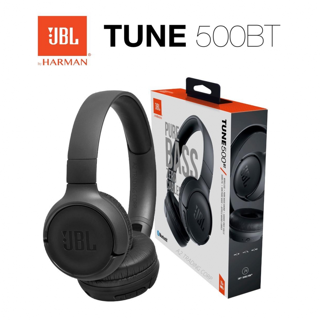 JBL Tune 500BT Bluetooth OnEar Headphones Black Comprar Magazine