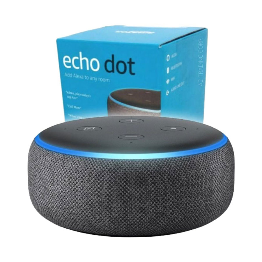 Amazon Echo Dot (3rd Gen) Smart Speaker with Alexa Charcoal Comprar