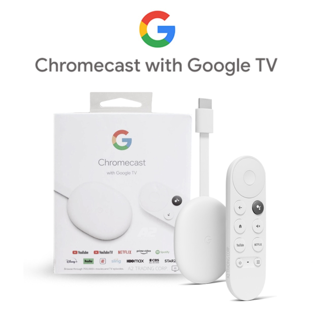 Google Chromecast with Google TV 4K Streaming Media Player Comprar Magazine