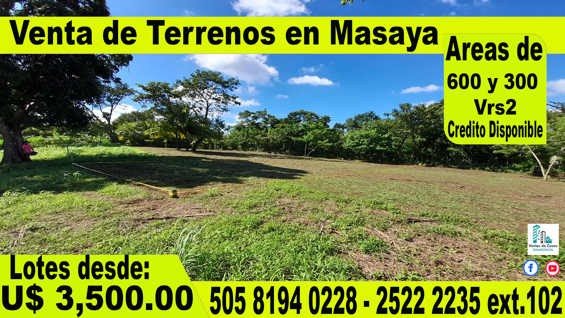 VENTA DE TERRENOS EN MASAYA Compra y Venta Nicaragua