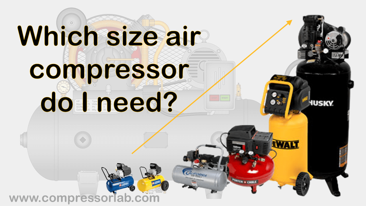 What Size Air Compressor Do I Need To Work On Cars?
