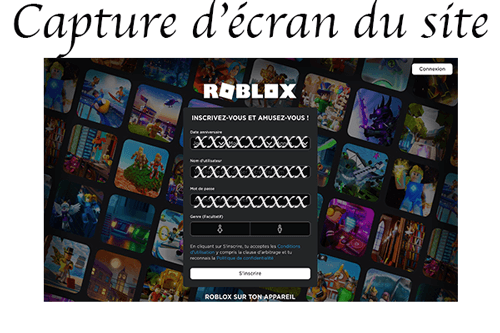 Comment s'inscrire sur roblox et résoudre les problèmes d
