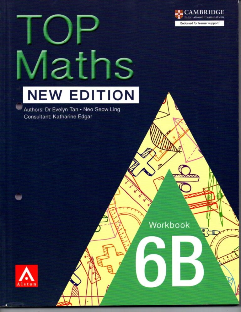 TOP Maths Workbook 6B new ed Textbook Comptes Book Store