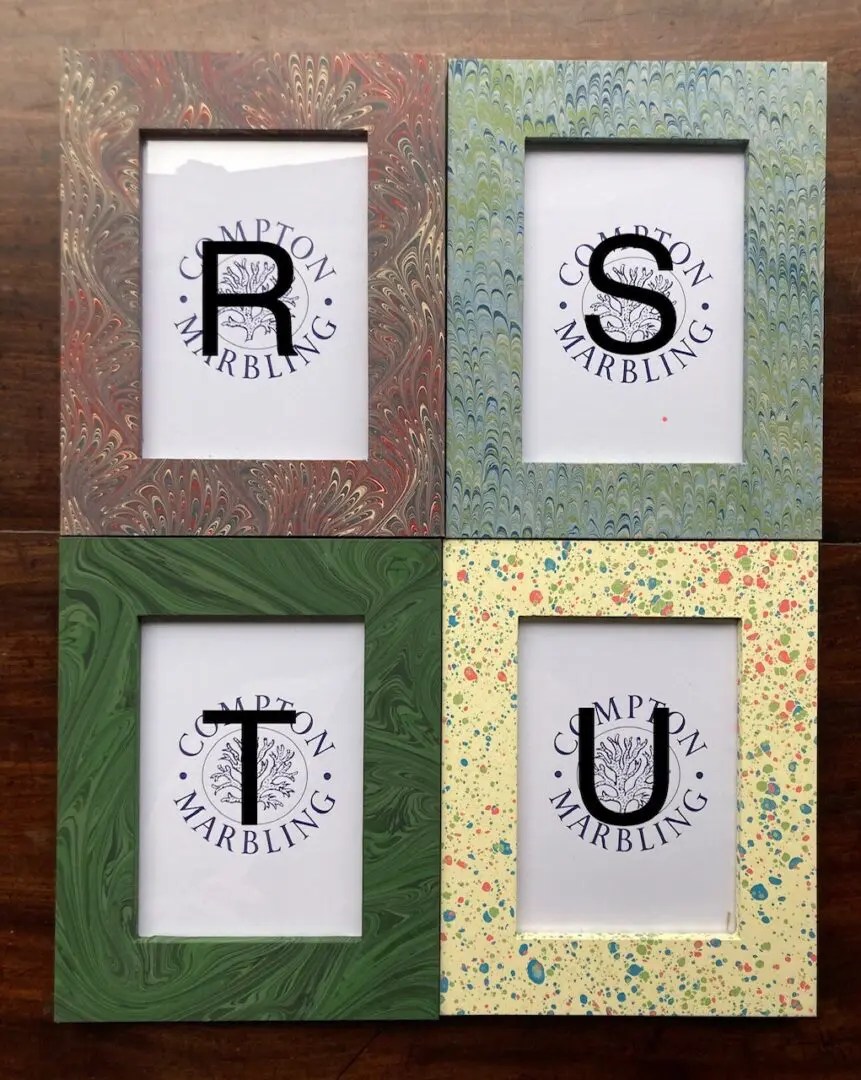 Photograph Frame 7×5 Compton Marbling