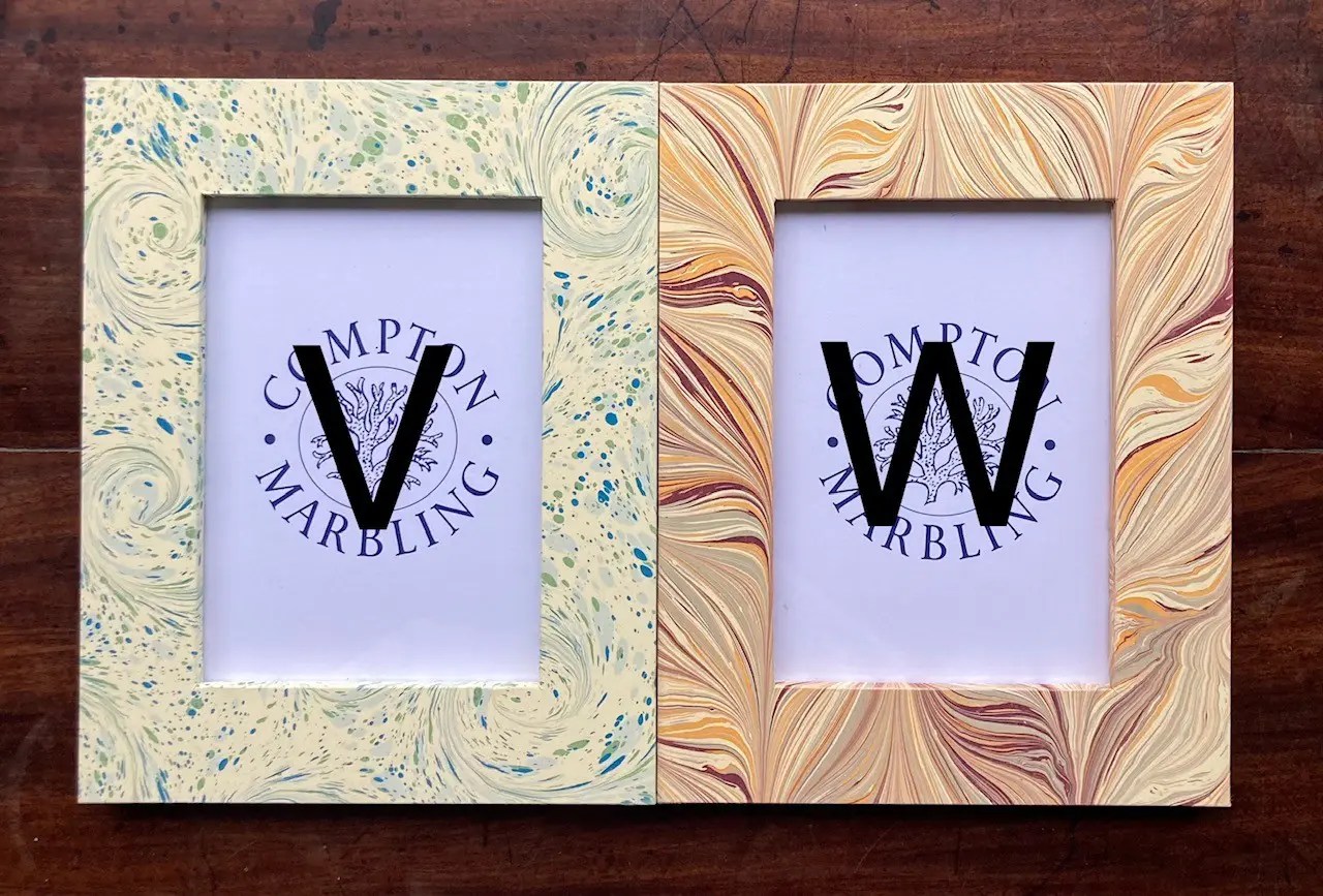 Photograph Frame 7×5 Compton Marbling