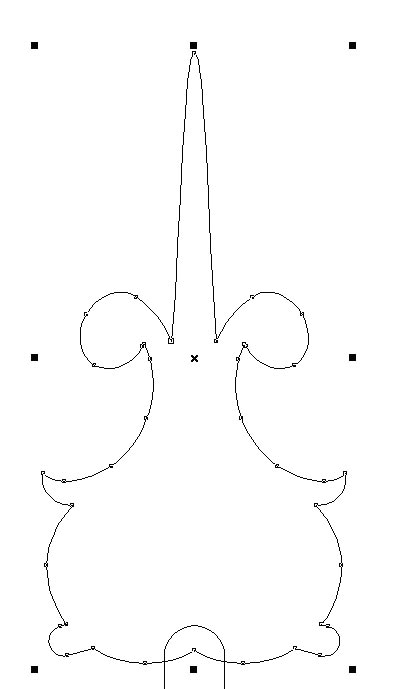 как нарисовать стрелку в кореле